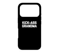 Kick-Ass Grandma T-Shirt drôle Mignon Grand-mère Cool Grand-mère Coque pour iPhone 17 Pro
