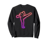 Kick Boxing Muay Thai coloré pour Filles Sweatshirt