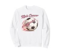 Kick Cancer Chemise Cancer Ruban Rose Sweatshirt