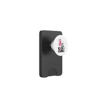 Kick for The Cure Breast Cancer Awareness Football Football PopSockets PopWallet pour MagSafe