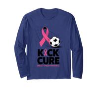 Kick for The Cure Sensibilisation au Cancer du Sein Manche Longue