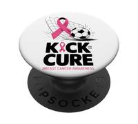 Kick for The Cure Sensibilisation au Cancer du Sein PopSockets PopGrip Adhésif