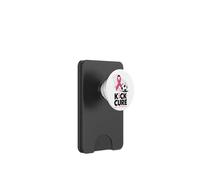 Kick for The Cure Sensibilisation au Cancer du Sein PopSockets PopWallet pour MagSafe