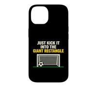 Kick It in The Giant Rectangle Joueur de Football Coque pour iPhone 14