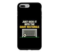 Kick It in The Giant Rectangle Joueur de Football Coque pour iPhone 7 Plus/8 Plus