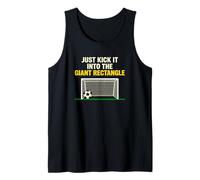 Kick It in The Giant Rectangle Joueur de Football Débardeur