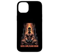 Kick Low Flight High Muay Thai MMA Warrior Coque pour iPhone 14 Plus