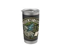 KICK NET CREW Inventaire des Invertébrés du Ruisseau Gobelet isotherme en acier inoxydable double paroi