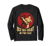 Kick Self-Doubt Karaté Arts Martiaux Instructeur Taekwondo Manche Longue