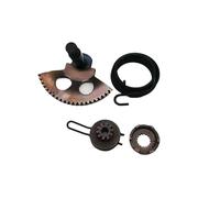 Kick Start Gear Arbre avec pignon et Ressort Compatible avec Les Motos JOG50 JOG90 XH90(JOG90 a Set)