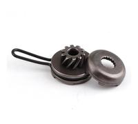 Kick Start Gear Starter Compatible avec 50cc 2 Traits, y Compris Aerox Jog Neos Rally MBK Models s'adapte au Moteur 1E40QMB(Gris foncé)