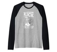 Kick The Dust Up Cowboy Manche Raglan