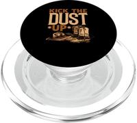 Kick The Dust Up - Vintage Cowboys Western Line Dancing PopSockets PopGrip pour MagSafe