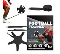 Kick Trainer - Nylon | Soccer Kick Back Trainer | Adjustable Wristband Practice Training Aid For Boys ,Girls, Indoor ,Backyard, School, Gym, Park, Individual Practice, Juggling And Dribbling Drills