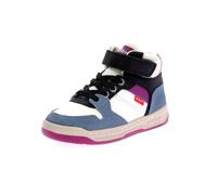 Kickado, Sneakers Hautes Mixte, Bleu Blanc Violet, 24