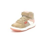 KICKERS Baskets hautes Kickalien marine beige 35