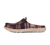 Kickback Chaise Classic - Mules sans Dos en Toile pour Homme - Sabots Slip-on Légers et Décontractés avec Semelle Antidérapante - Chaussures d’Été pour Plage & Voyage - Hacky Sack Black, EU 41