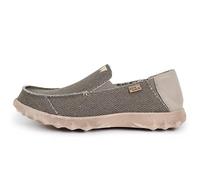 Kickback Couch Classic Mocassins Slip-on en Toile pour Homme - Chaussures Décontractées pour l’Été, la Plage et Les Voyages avec Semelle Antidérapante et Confort Toute la Journée - Bruno Brown, EU 41