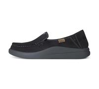 Kickback Rizzo Mocassins Slip-on Femme en Daim Recy haussures Smart Casual avec Soutien Orthopédique et Doublure Cuir - Chaussures d’Été pour Usage Quotidien - Charcoal Suède, EU 39