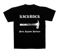 Kickback Shirt Paris Negative Hardcore Hammer Violence Nietzsche Hatred Not Your Black M