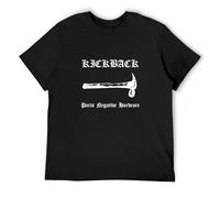 Kickback Shirt Paris Negative Hardcore Hammer Violence Nietzsche Hatred Not Your Tee, T Shirt XL Black