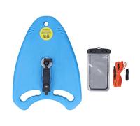 Kickboard de Natation, Mousse EVA Pliable Board de nage de Natation Float Universal 1/4 Pouce Fil pour caméras panoramiques Pool de caméras d'action Suivez Les Actions de (Bleu)