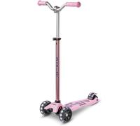 Kickboard Maxi Deluxe Pro Trottinette À 3 Roues Lumineuses Avec Roues Grasses Et Stables Guidon Style Chopper 5-12 Ans