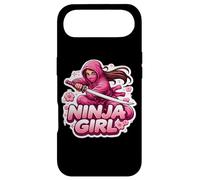 Kickbox Kickbox pour Femme Ninja Girl Féminin Fleur Arts Martiaux Karaté Coque pour iPhone Air