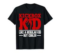 Kickbox Kid - comme Un Enfant Ordinaire mais Plus Cool - Kickboxing T-Shirt