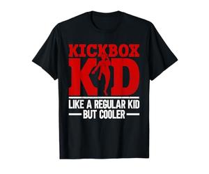 Kickbox Kid - comme Un Enfant Ordinaire mais Plus Cool - Kickboxing T-Shirt