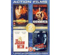 Kickboxer/Fire On The Amazon/Train To Hell/The jigsaw Man