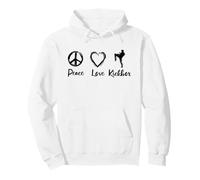 Kickboxer Love Kickboxer Martial Arts Sweat à Capuche