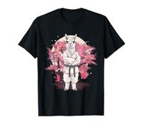 Kickboxing Alpaga Sakura Arbre Taekwondo MMA Amoureux d'alpaga T-Shirt