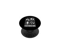 Kickboxing Arts Martiaux Entraînement Kickboxer Vintage PopSockets PopGrip Adhésif