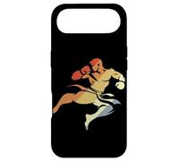 Kickboxing Boy Croquis 90s Look Martial Arts Coque pour iPhone Air