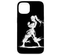 Kickboxing Girl Graphic Autodéfense pour les filles Coque pour iPhone 13