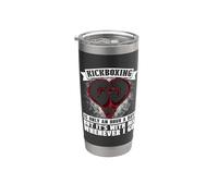 Kickboxing Is Only An Hour A Day Kickboxer, Love Kickboxing Gobelet isotherme en acier inoxydable double paroi
