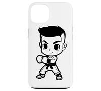 Kickboxing Kid Comic Look Taekwondo Sanda Coque pour iPhone 13