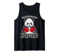 Kickboxing Panda, Tout ce Que Je Veux Faire, C'est Un Mignon Ours Kickboxer Débardeur