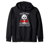 Kickboxing Panda, Tout ce Que Je Veux Faire, C'est Un Mignon Ours Kickboxer Sweat à Capuche
