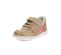 Kickbrownie, Sneakers Basses Garçon, Beige Saumon, 21