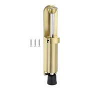 Kickdown Butée de porte en acier inoxydable avec embout en caoutchouc souple pour intérieur ou extérieur