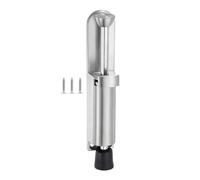 Kickdown Butée de porte en acier inoxydable avec embout en caoutchouc souple pour intérieur ou extérieur