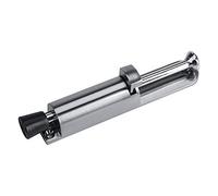 Kickdown Door Stop Alliage Zinc Easy Step Door Stopper Spring chargé étape télescopique sur le bouchon hors porte (Argent)