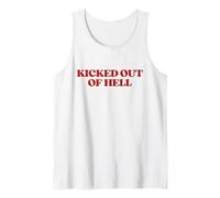 Kicked Out of Hell Y2K Aesthetic Trendy Débardeur