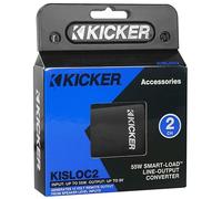 Kicker 46KISLOC2 K-Series Convertisseur de sortie ligne stéréo avec sortie activée à distance