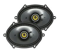 KICKER CS Series CSC68 Lot de 2 Haut-parleurs pour système Audio de Voiture 15,2 x 20,3 cm, Noir