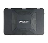 KICKER Hideaway 51HS8 Caisson de basses alimenté par Caisson de basses 20 cm, amplificateur RMS 150 W, faisceau de câblage et bouton de contrôle des basses inclus