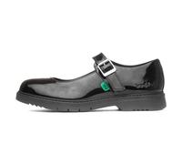 Kickers 116233 Femme Chaussure d'uniforme Scolaire, Black, 39 2/3 EU