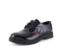 Kickers 116234 Femme Chaussure d'uniforme Scolaire, Black, 24.5 EU